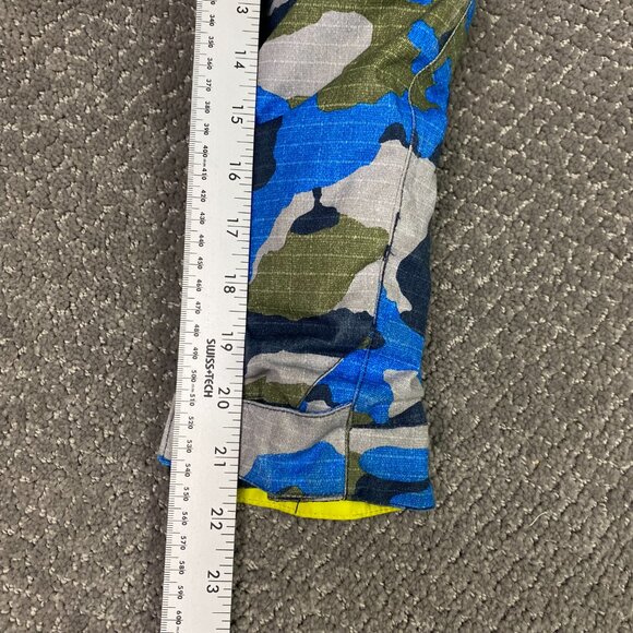 686 Youth Evolution Cross Insulated Jacket Boy's Medium Blue Camo Snowboard 10K - Picture 15 of 15